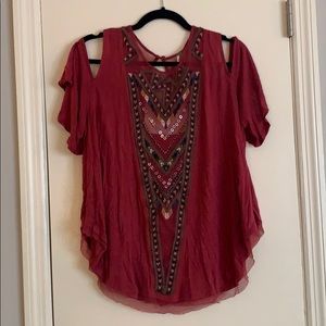 FP Cold-Shoulder Top ♥️